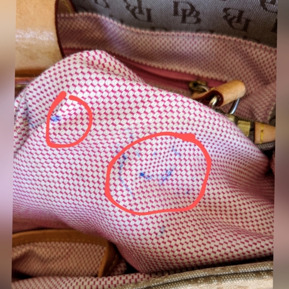 Dooney & Bourke Tan East West Tote - Picture 11 of 13